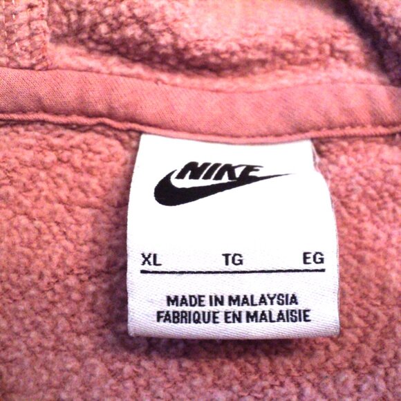 Nike Track Sweatsuit Track Set Boys Hoodie Size XL, Pants Size L Camo Peach Rust - Picture 7 of 8